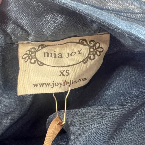 Mia Joy Women’s XS Chic Midnight Blue Tulle Long Skirt Grunge Whimsigoth Fairy - Picture 5 of 6